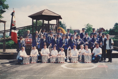 Die Musikgesellschaft Uerkheim ca. 1998