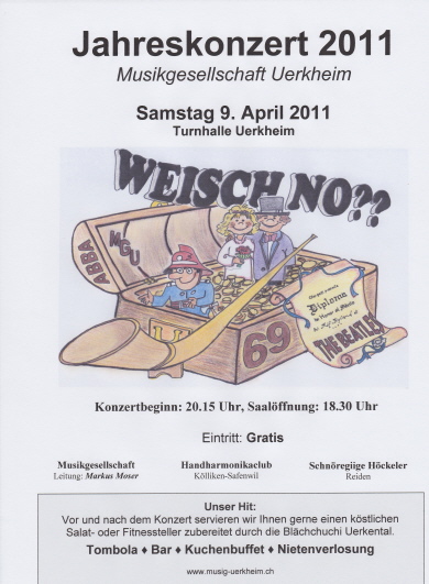 Programm Weisch no? 2011